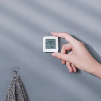 Xiaomi Mijia Bluetooth Temperatur luftfugtighed Meter 2 Trådløse Smart Electric Digital Sensor Skærm, Smart Hjem Fugt Meter