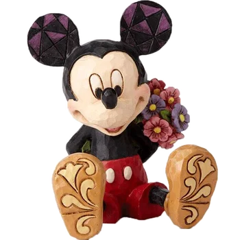 Disney Showcase Samling Mickey Mouse Action Figur Med Blomst