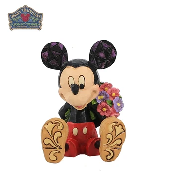 Disney Showcase Samling Mickey Mouse Action Figur Med Blomst