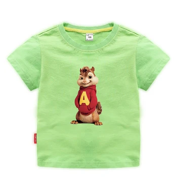 Børn T-Shirts til Baby Drenge Kort Ærme T-shirts Sommeren 2020 Alvin og De frække Jordegern Tee Børn Tøj Kostume Kids Shirts