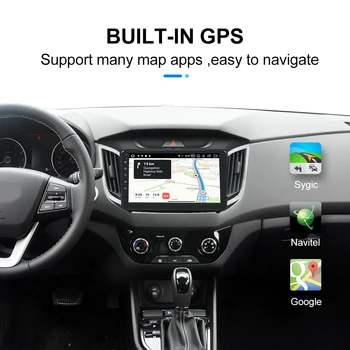 Car Radio Multimedie-Afspiller Til Hyundai Creta ix25-2020 Android 10.0 Autoradio GPS Navigation DVR Kamera WIFI IPS-Skærm