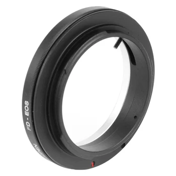 Høj kvalitet Aluminium Metal-Mount-Adapter Ring for FD-EOS Canon FD Linse-EOS EF DSLR-Kamera, Videokamera Tilbehør