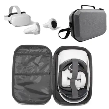 Nye Portable Hard EVA Taske Opbevaring bæretaske Rejse Etui Med skulderrem Til Oculus Quest 2 VR Gaming Headset Tilbehør.