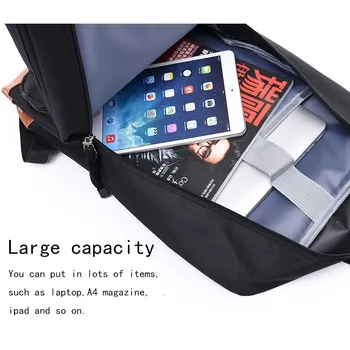 Elvis trykt rygsæk mænd og kvinder laptop taske sort rygsæk mænd rejse rygsæk unge skole taske Oxford rygsæk
