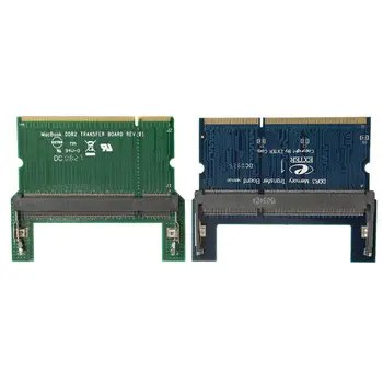 DDR2/DDR3 DIMM-enhed til Bærbar computer, SÅ Desktop-DIMM-Adapter Hukommelse RAM-Adapter-Kort, Dobbelt-sidet Chip med Dual Channel til Bærbar