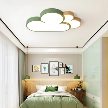 Creative Cloud LED Loft Lampe Nordiske Moderne Enkel Varmt Soveværelse børneværelse Indendørs Dekoration loftslamper