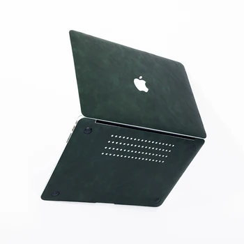 PU Læder Shell Skin Cover til Apple MacBook Pro Air 13 15 16 11 12 Tommer Laptop 2019 2020 Nye A1706 A2289 A2141 M1 A2337 A2338