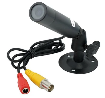 Nye Super Mini CCTV KAMERA HD-AHD 3MP Starlight Vandtæt Mikro Overvågning Lille hærværkssikret Black Metal Bullet Sikkerhed
