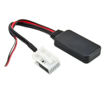 Biurlink Bil Radio 12Pin Plug Bluetooth-5.0 Aux Adapter Wireless Audio Kabel Til Mercedes Benz Audio 20 50