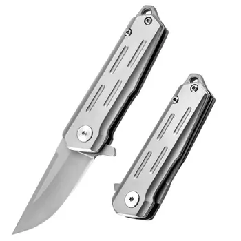 D2 2019 Mode Folde Kniv gonzo Titanium Legering Mini Udendørs Kniv Metalbearbejdning sammenklappelig Lomme Knive Forsvar Personlige Gaver