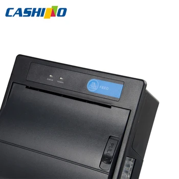 EP-360C 80mm Mini Termisk Printer QR-kode panel printer med automatisk skærer(DC24VDC,RS232+USB)