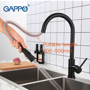 GAPPO Rustfrit Stål-Touch Kontrol Køkken Vandhaner Smart Sensor køkkenbatteri Touch Vandhane til Køkken Trække sig Ud Vasken TapsY40112