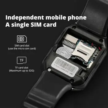 Tv Smart Ur dz09 Med Kamera, Bluetooth-Se SIM-Støtte Til Ios sprog Multi Card Telefoner Android-Smartwatch
