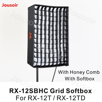 Falcon Øjne Sammenklappelig HoneyComb Grid Softbox RX-12SBHC for RX-12T/RX-12TD FalconEyes Honning Kam Grid Blød Boks CD50 T06 3Y X1