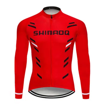 Mænds cykling tøj Shimanoful langærmet efteråret og vinteren quick-tørring mountain bike cykling tøj vej åndbar