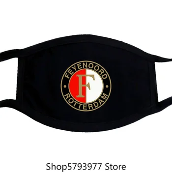 Feyenoord Rotterdam, Holland Eredivisie Fodbold Fodbold Sort Maske Nye S