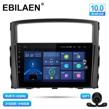 EBILAEN Car Multimedia Afspiller Til Mitsubishi Pajero 4 V80 V90 2006-Android 10.0 Autoradio GPS Navigation DSP IPS Styreenhed