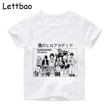Min Helt den Akademiske verden Sjove Animationsfilm T-Shirt Børn, Tops Tees Vintage Harajuku T-Shirts Streetwear børnetøj