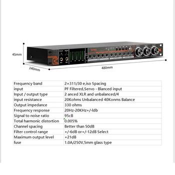Professionel Karaoke Digitale Lyd-Effekt-Processor Indbygget, Trådløs Mikrofon, USB Bluetooth-Fiberoptiske Effekt-Processor