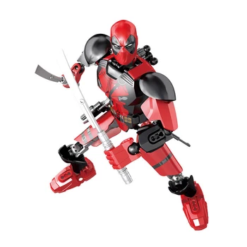 2020 Avengers Super Hero Samling Action Figur Spider Mand Deadpool Batman Superman Marvel byggesten Dukke Legetøj for Børn
