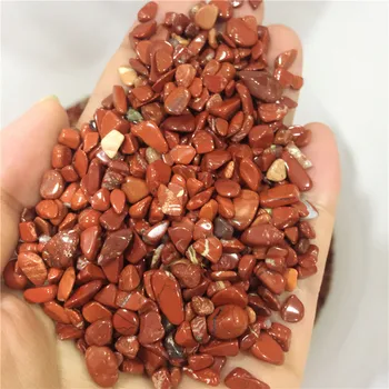 100g naturlig rød jasper crystal væltede sten, Ædelsten, mineraler chip naturlige punkt Perler Chakra Healing Dekorationer