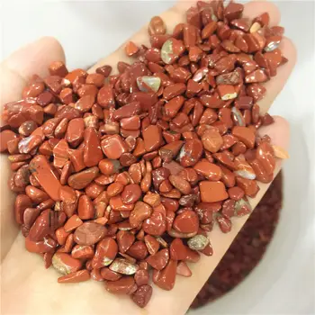 100g naturlig rød jasper crystal væltede sten, Ædelsten, mineraler chip naturlige punkt Perler Chakra Healing Dekorationer