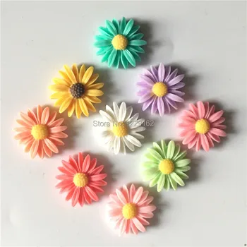Gratis Forsendelse (9pcs/sæt) Frisk Daisy blomst køleskab magneter Søde besked magnet mærkat Hjem/bryllup Dekoration Kids legetøj
