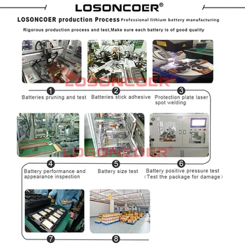LOSONCOER 4500mAh laptop batteri til Lenovo V4000 Y50C Z41 Z51 Z41-70 Z51-70 500 L14L4A01 L14L4E01 L14M4A01 L14M4E01 L14S4A01