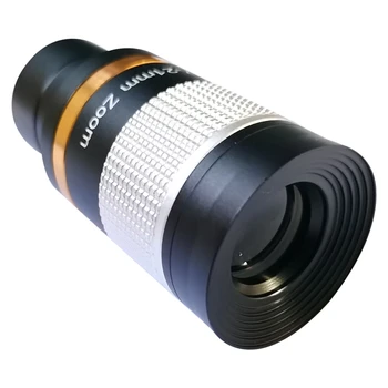 1.25-Tommer Zoom Teleskop Okular 7-21mm Metal Beskyttelsesbriller med Kontinuerlig Zoom