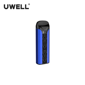 Original Uwell Crown Pod Pod System Vape Kit 3ml Kapacitet på 0,6/1.0 ohm Coil 1250mah 25W Elektronisk Cigaret Kit vs Uwell Caliburn