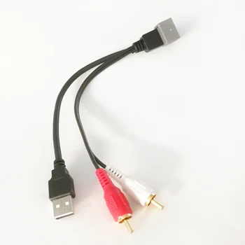 Biurlink USB-RCA Adapter Kabel til Nissan Cube Juke Versa