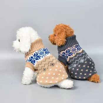Forskellige Stil Jul Vinter Hund Pels Tøj, Varmt, Blødt strik Hund Vest Sweater Til Små og Mellemstore Hunde Klassiske Mønster G