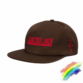 Broderi Travis Cactus Jack Spil Hat Caps Mænd Kvinder Baseball Cap Skateboard Travis Caps