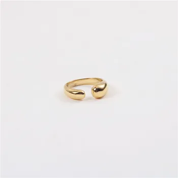SOMMAR Vintage Kærlighed 18KGP Guld Fyldt størrelse 6 7 8 kvinder\'s ringe til kvindelige Ellipser ring mænd Engagement Smykker Tilbehør