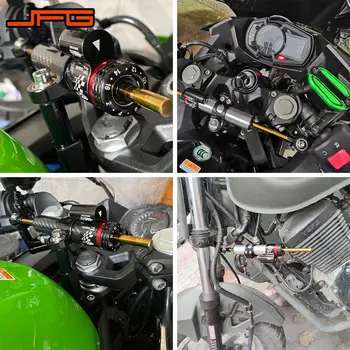 Motorcykel CNC-250MM Indstillelig Spjæld Styring Stabilisere sig For YAMAHA MT09 MT07 YZF R1 R6 Z300 Z250 Ninja 300R FZ1 XJR1300