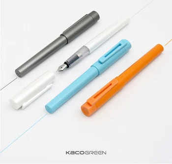 NYE Xiaomi Mijia penne KACO HIMLEN 0,3 mm-0,4 mm Kuglepenne med Pen Box og Blæk Taske tyske Nib Ergonomi Specielle Design Remote Fire Farver