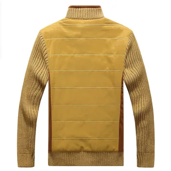 Tyk Nye Fashion Vinter Sweater For Herre Cardigan Mænd Slim Fit Strik Casual Tykkere Varm fleece Tøj Mandlige