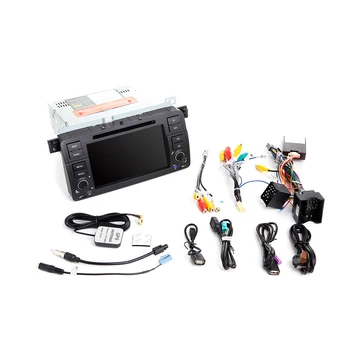 Xonrich AutoRadio 1 Din Android 10 Bil DVD-Afspiller Til BMW E46 Mms M3 318/320/325/330/335 Rover75 Coupe GPS Navigation 4GB