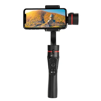 H2 3 Akse Håndholdte Gimbal USB-Opladning, Video Optage Universal Justerbar Retning Smartphone Stabilizer (billedstabilisering) med Stand