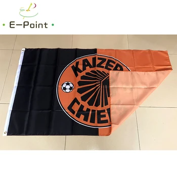 Flag Sydafrika Kaizer Chiefs FC 3 ft*5ft (90*150 cm) Størrelse Julepynt til Hjem Flag Banne Gaver