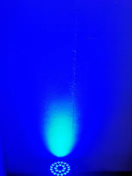 4 stykker / 24x18w RGBWA UV 6in1 LED Par lys aluminium par DMX512 lys fase dj farvning lys