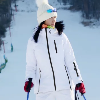 Mænd Og Kvinder Ski Jakke, Vindtæt, Vandtæt Udendørs Sport Slid Snowboard Pels Camping Vandring, Ridning Kvindelige Varmt Tøj