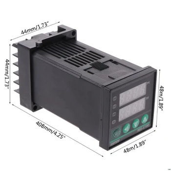 PID Digital temperaturregulator REX-C100 0 Til 400Degree K Input Type SSR Udgang