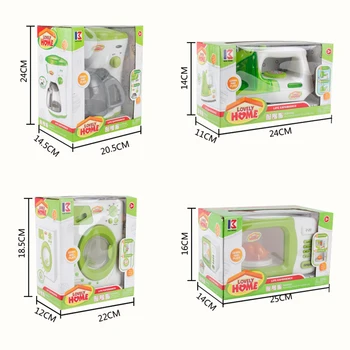 Originalitet Mini Køkken Toy Home Appliance Børn Dukke Hus, Møbler, Tilbehør Elektrisk Komfur Model Foregive Spille Toy