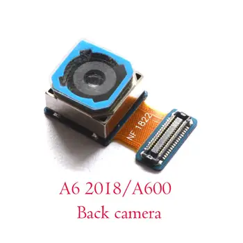 Nye originale front mod små og vigtigste bageste kamera på bagside for Samsung Galaxy A6 A6+ 2018 plus /A600 A605 A600F A605F