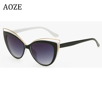 2020 Cat Eye Solbriller Kvinders Mode Design Brand Gradient Solbriller Damer Brillerne UV-Kvinder ins Populære