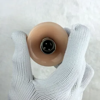 2017 Kandiseret Æble penis med base anal sex machine tilbehør sex toy simulering dildo til kærlighed maskine ENHOT-WS-044