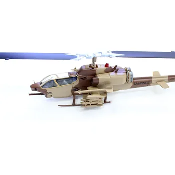 1:72 Super Cobra AH-1W Navy Army Marines Trykstøbt Legering Metal Helikopter Fly model IXO Indsamles Helikopter Toy