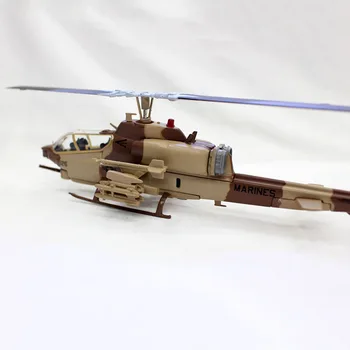 1:72 Super Cobra AH-1W Navy Army Marines Trykstøbt Legering Metal Helikopter Fly model IXO Indsamles Helikopter Toy