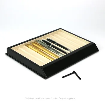 Træ-Pen vise Blyant Indehaveren sag 10 stykke pen skuffe træ Deluxe-kassen for kuglepenne